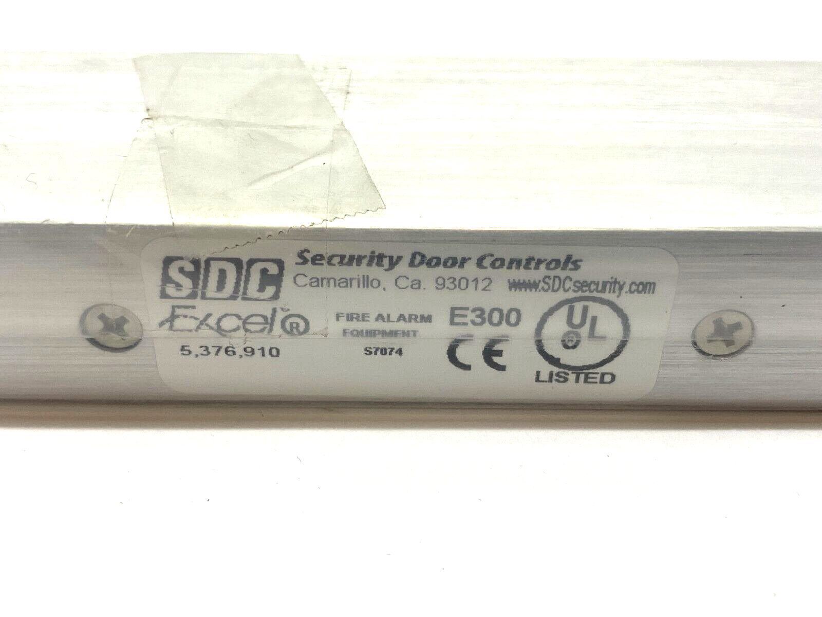 Security Door Controls E300 Excel Micro Magnetic Cabinet Lock 300lb Hold Force - Maverick Industrial Sales