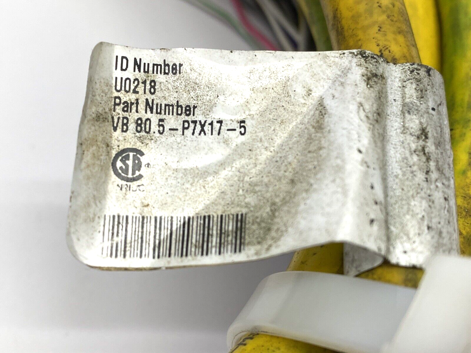 Turck VB 80.5-P7X17-5 Junction Box M12 8-Port U0218 12' CUT CABLE - Maverick Industrial Sales