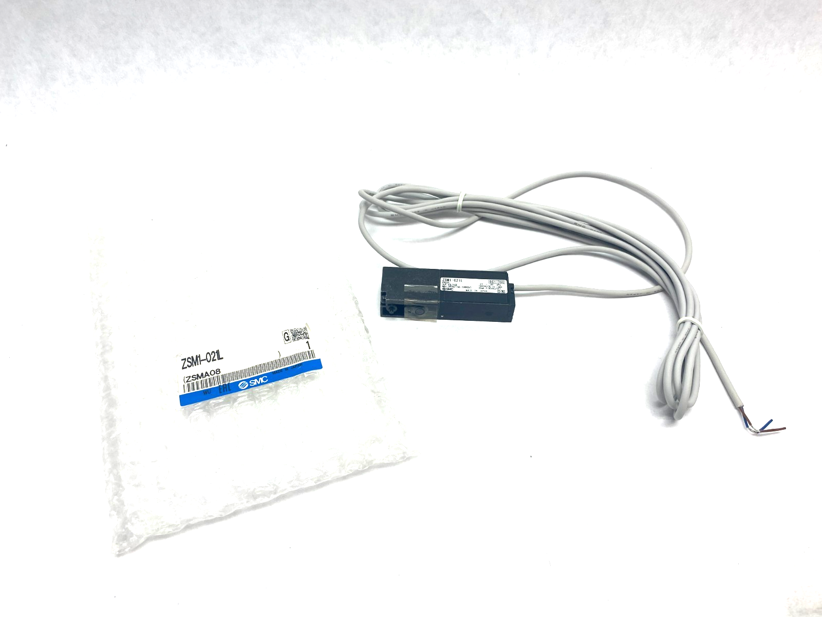 SMC ZSM1-021L Diaphragm Type Vacuum Switch Solid-State 4.5-28VDC - Maverick Industrial Sales