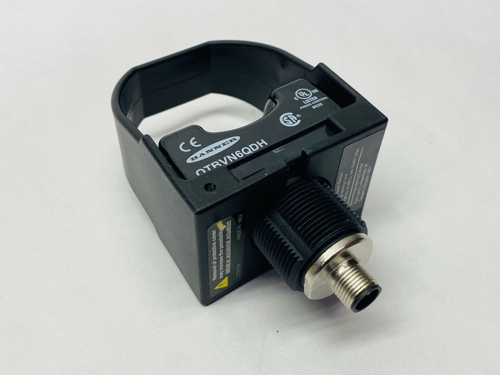 Banner OTBVN6QDH OTB Series Optical Touch Button Momentary Action M12 62415 - Maverick Industrial Sales