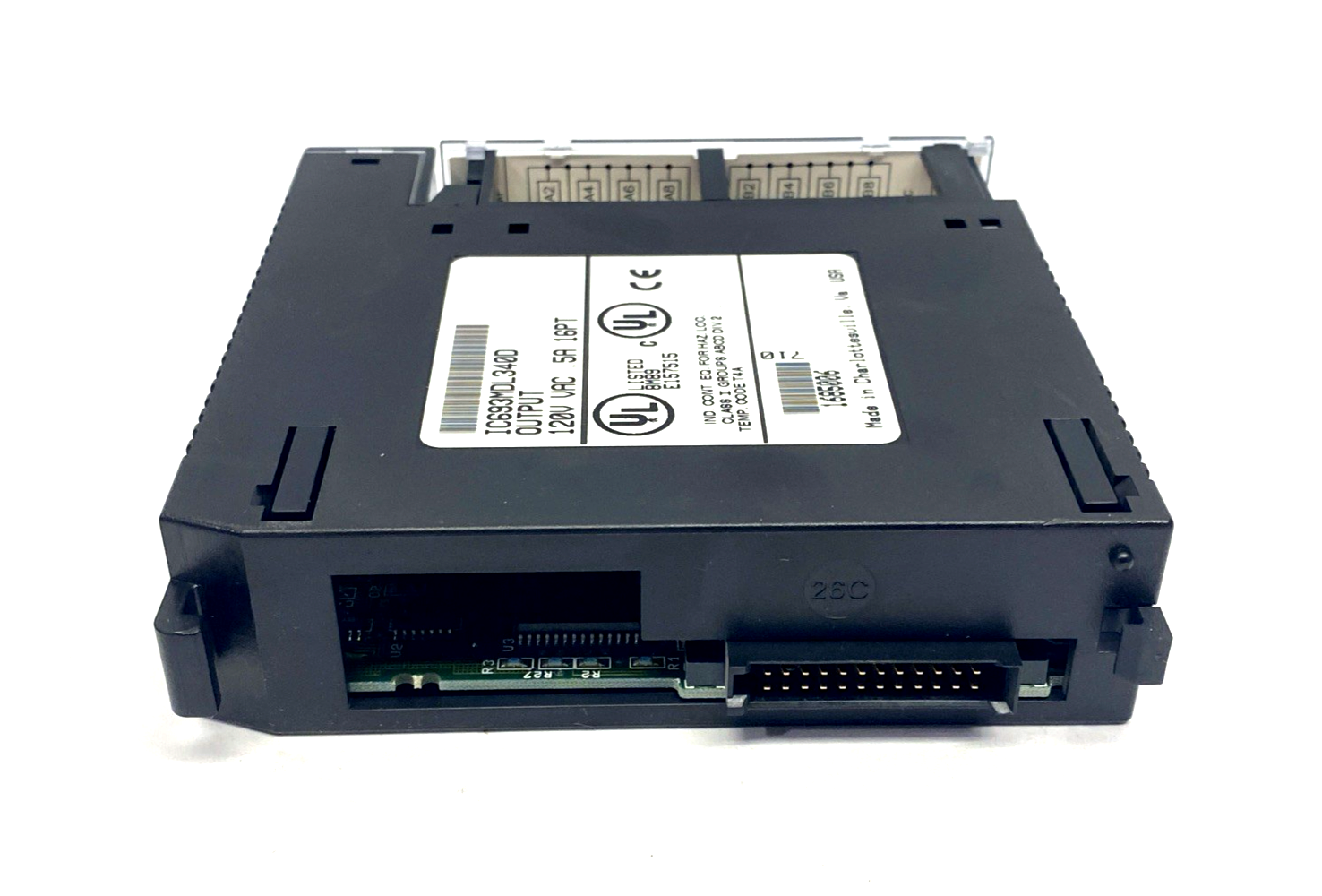 IC693MDL340D | GE Fanuc Output Module 120VAC 0.5A 16PT - Used - Maverick Industrial Sales