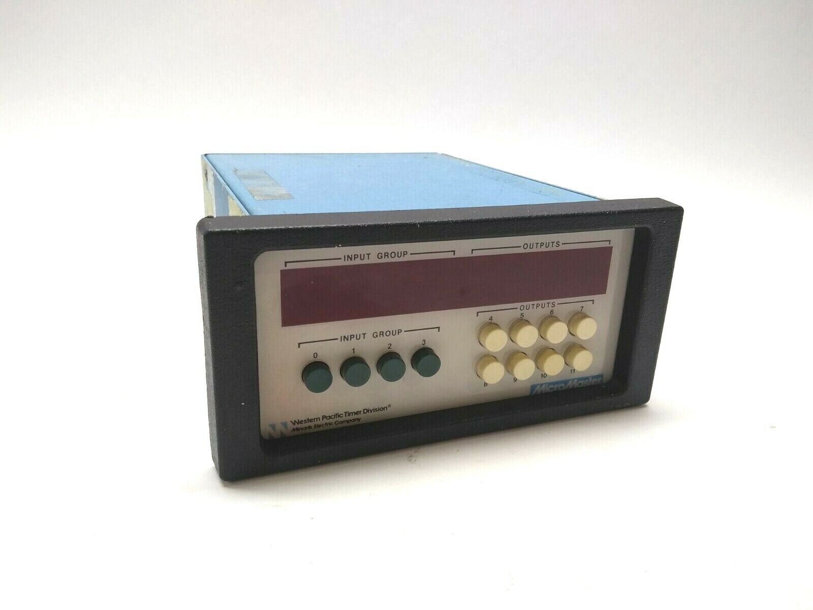 Minarik Western Pacific Timer Division Micro Master Input / Output Selector - Maverick Industrial Sales
