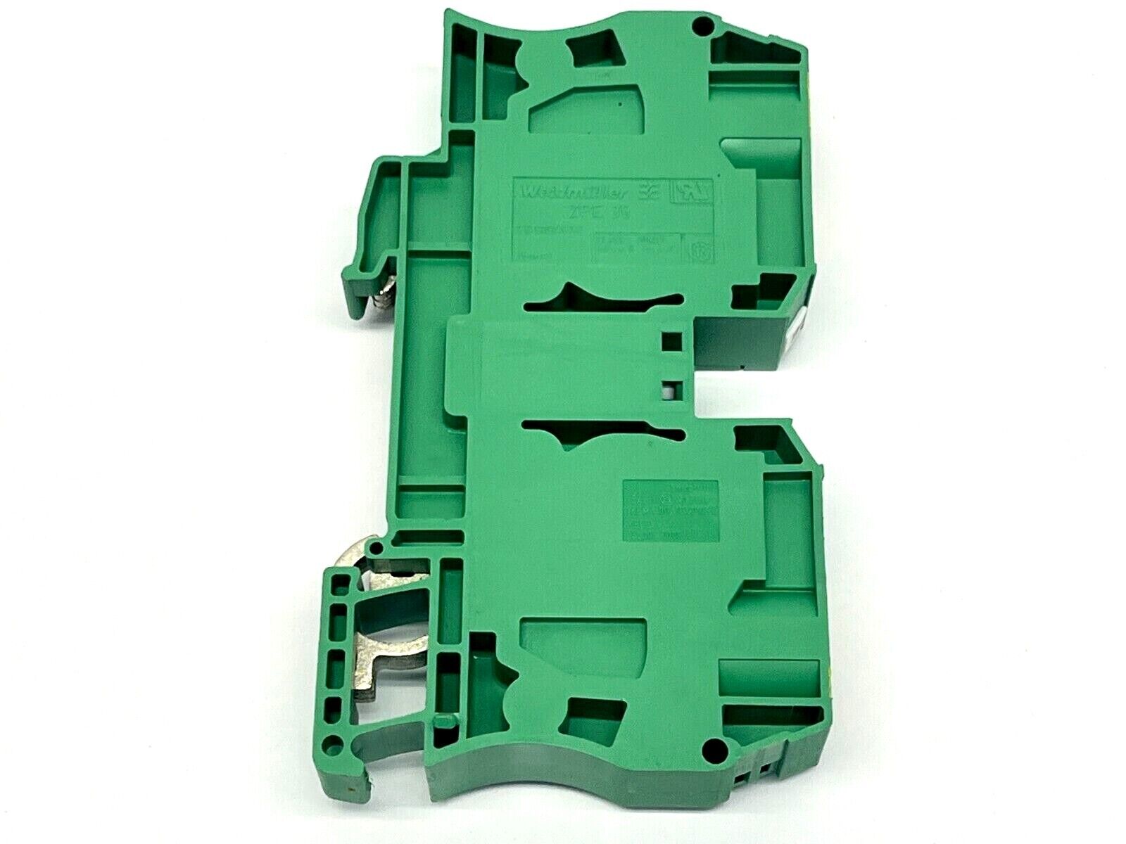 Weidmuller ZPE 35 Ground Terminal Block 1739650000 - Maverick Industrial Sales