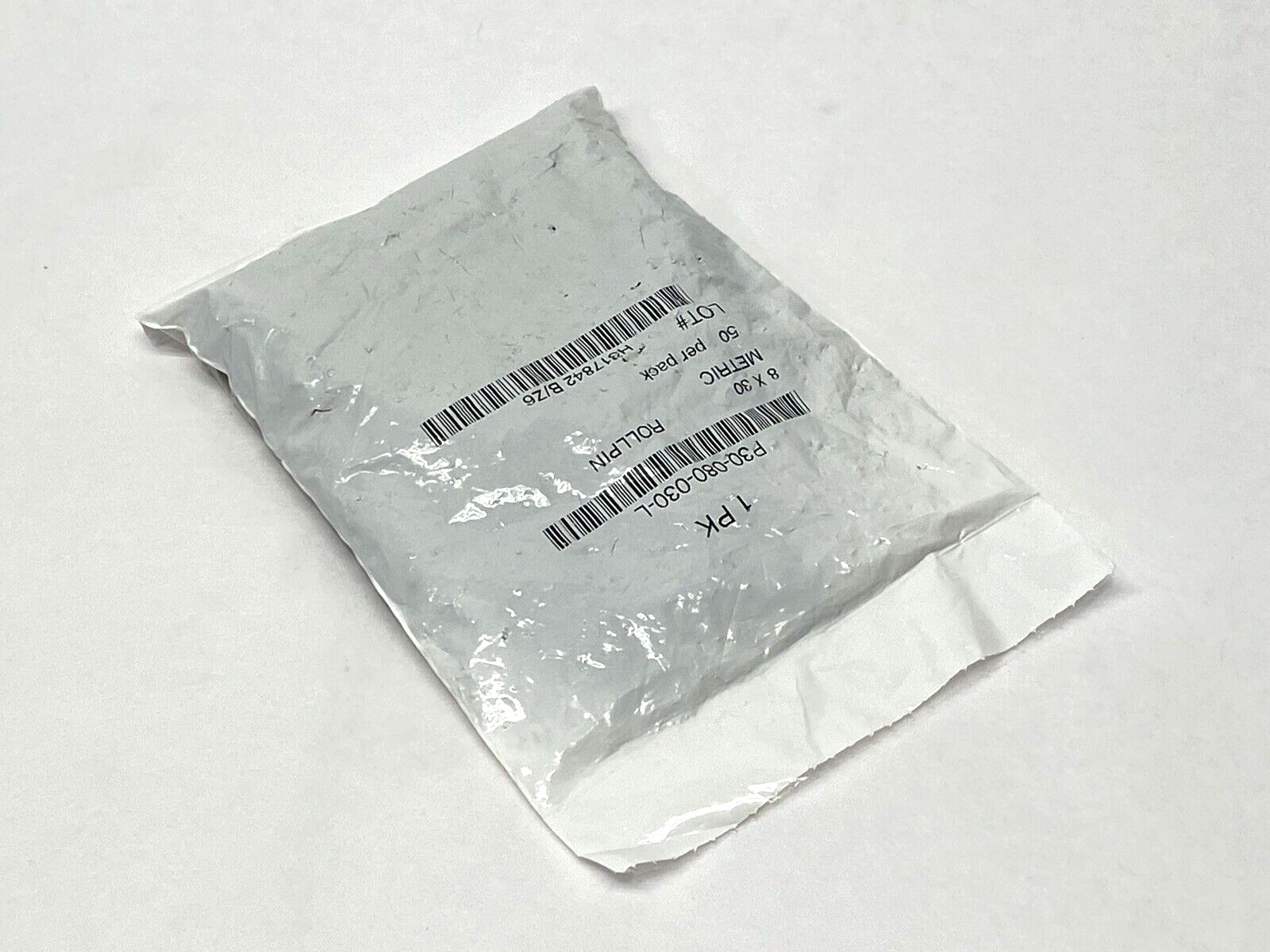 P30-080-030-L Metric RollPin 8 X 30 LOT OF 50 - Maverick Industrial Sales