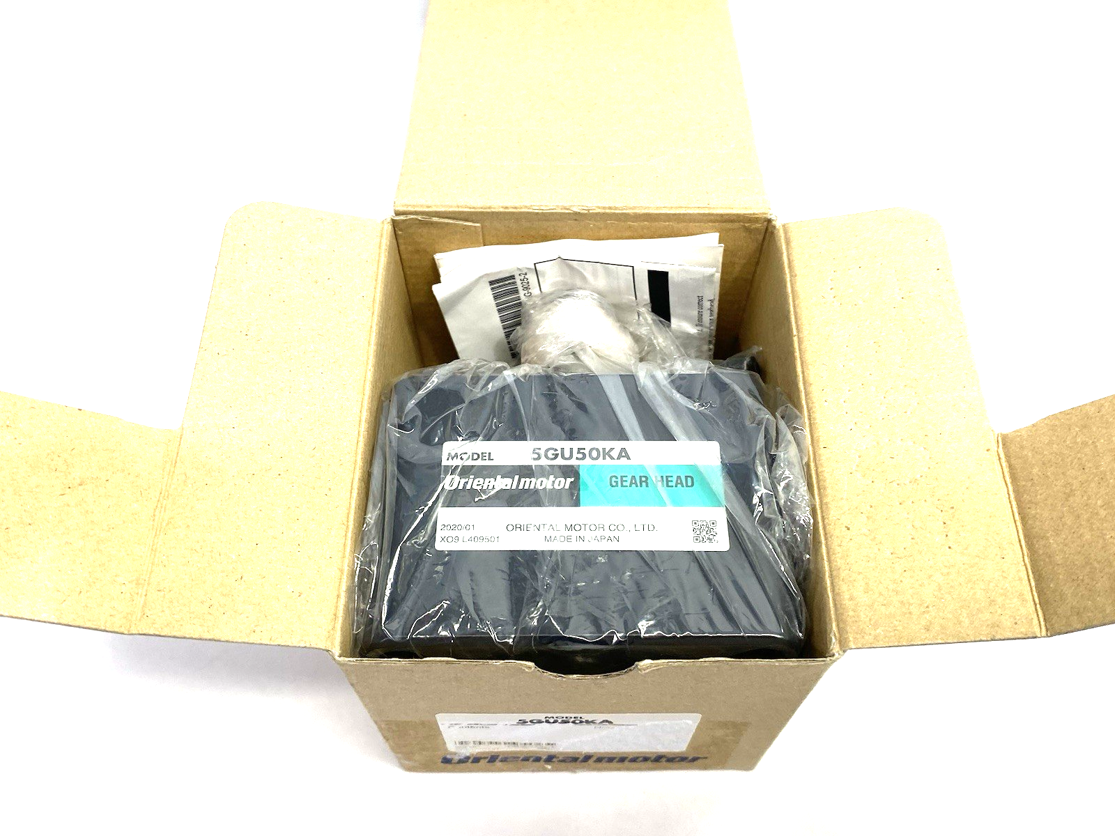 5GU50KA | Oriental Motor Gearhead Parallel Shaft (50:1) 5/8" Shaft Diameter - New - Maverick Industrial Sales