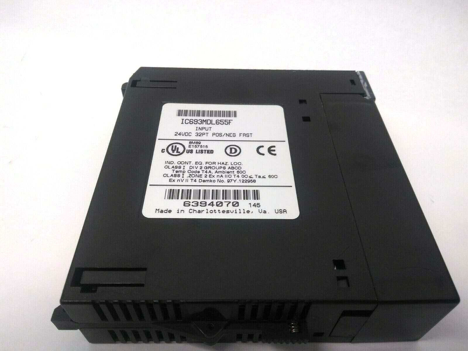 GE Fanuc IC693MDL655F Input Module 24VDC 32PT Pos/Neg Fast - Maverick Industrial Sales