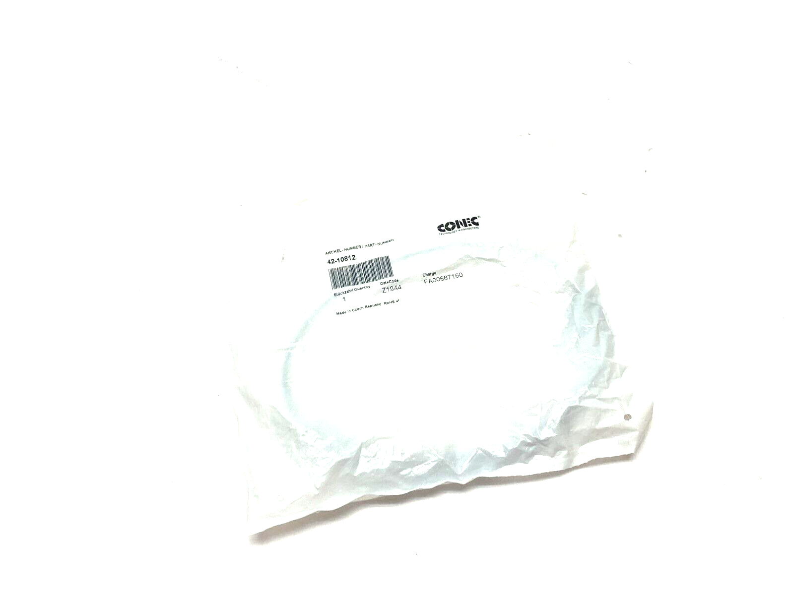 Conec 42-10812 Double-Ended Cordset 3-Pin Male to Female - Maverick Industrial Sales