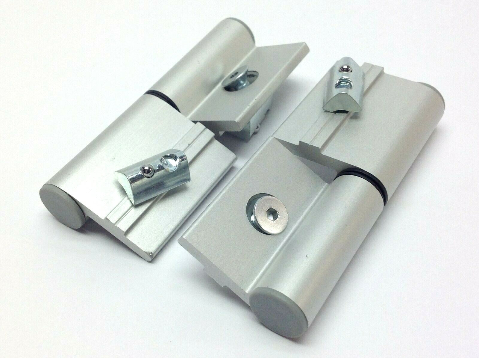 Item 0.0.488.98 Light Duty Hinge 6 Anodized Aluminum PP0 LOT OF 2 - Maverick Industrial Sales