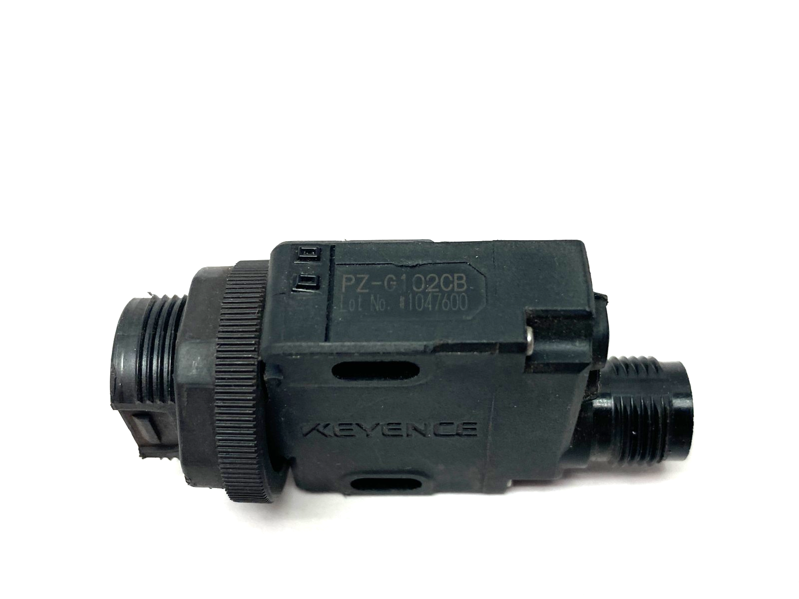 Keyence PZ-G102CB Reflective Photoelectric Sensor, Threaded Mount, M12 Connector - Maverick Industrial Sales