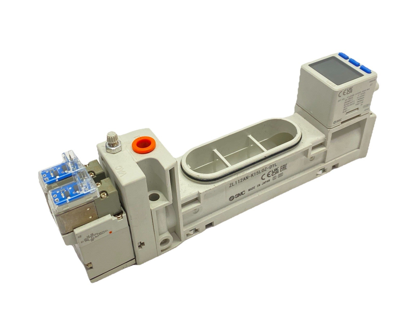 ZL112AN-K15LOZ-DYL | SMC Pneumatic Multistage Ejector - Used - Maverick Industrial Sales