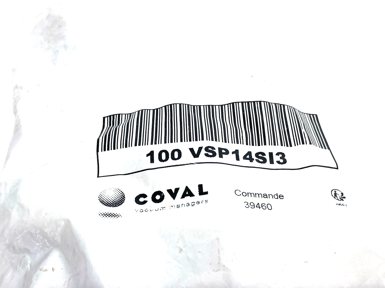 VSP14SI3 | Coval Bellows Suction Cup, Red, 14mm Diameter, PKG OF 100 - New - Maverick Industrial Sales