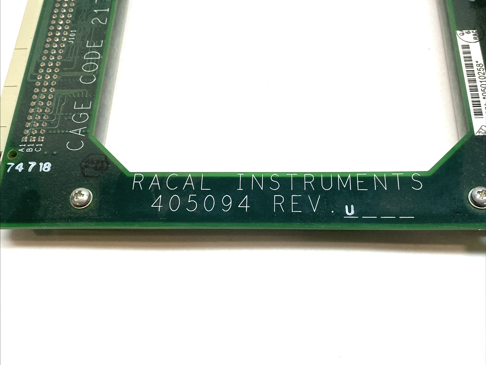 Racal Instruments 405094 Enhanced Monitoring System EMS Module 1261B - Maverick Industrial Sales