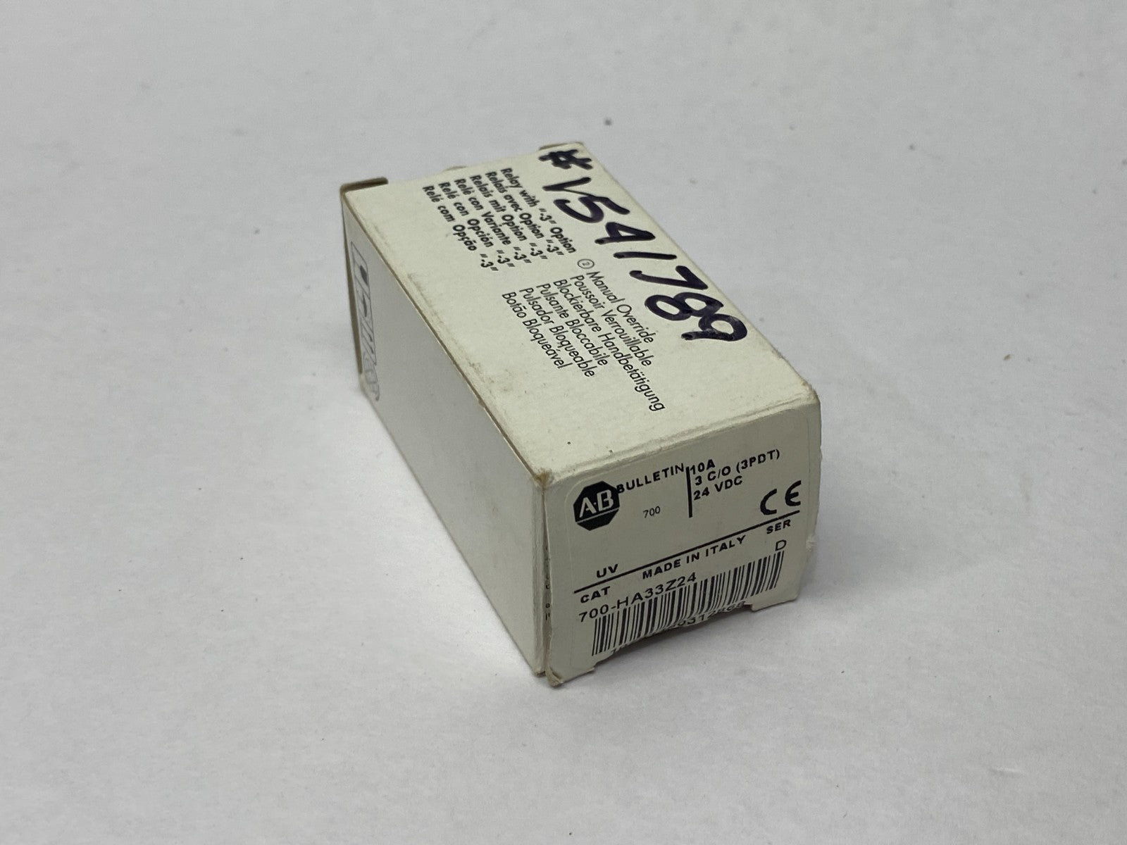 Allen Bradley 700-HA33Z24 Ser. D Direct Plug-In Relay 10A 3 C/O 24VDC - Maverick Industrial Sales