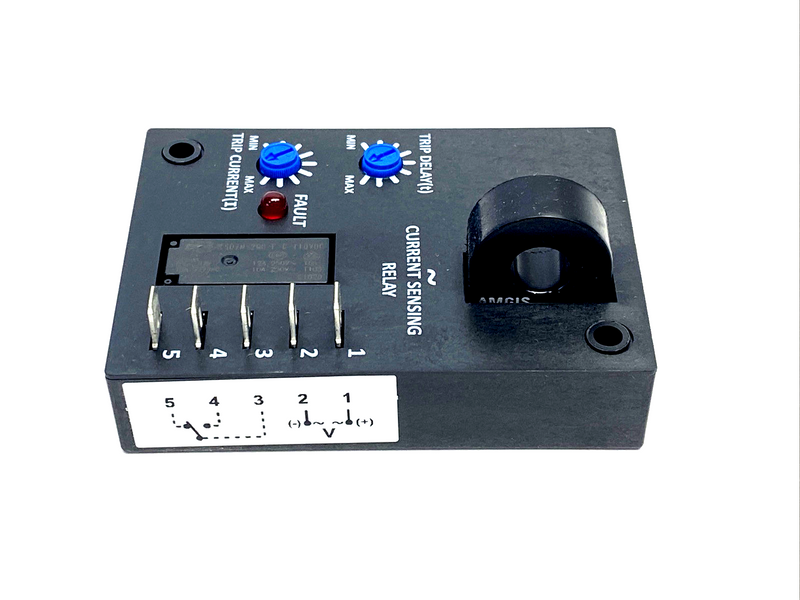 Macromatic COH20A2AD Current Sensing Relay 2-20A 0.150-7 Sec. 10A SPDT 120VAC - Maverick Industrial Sales