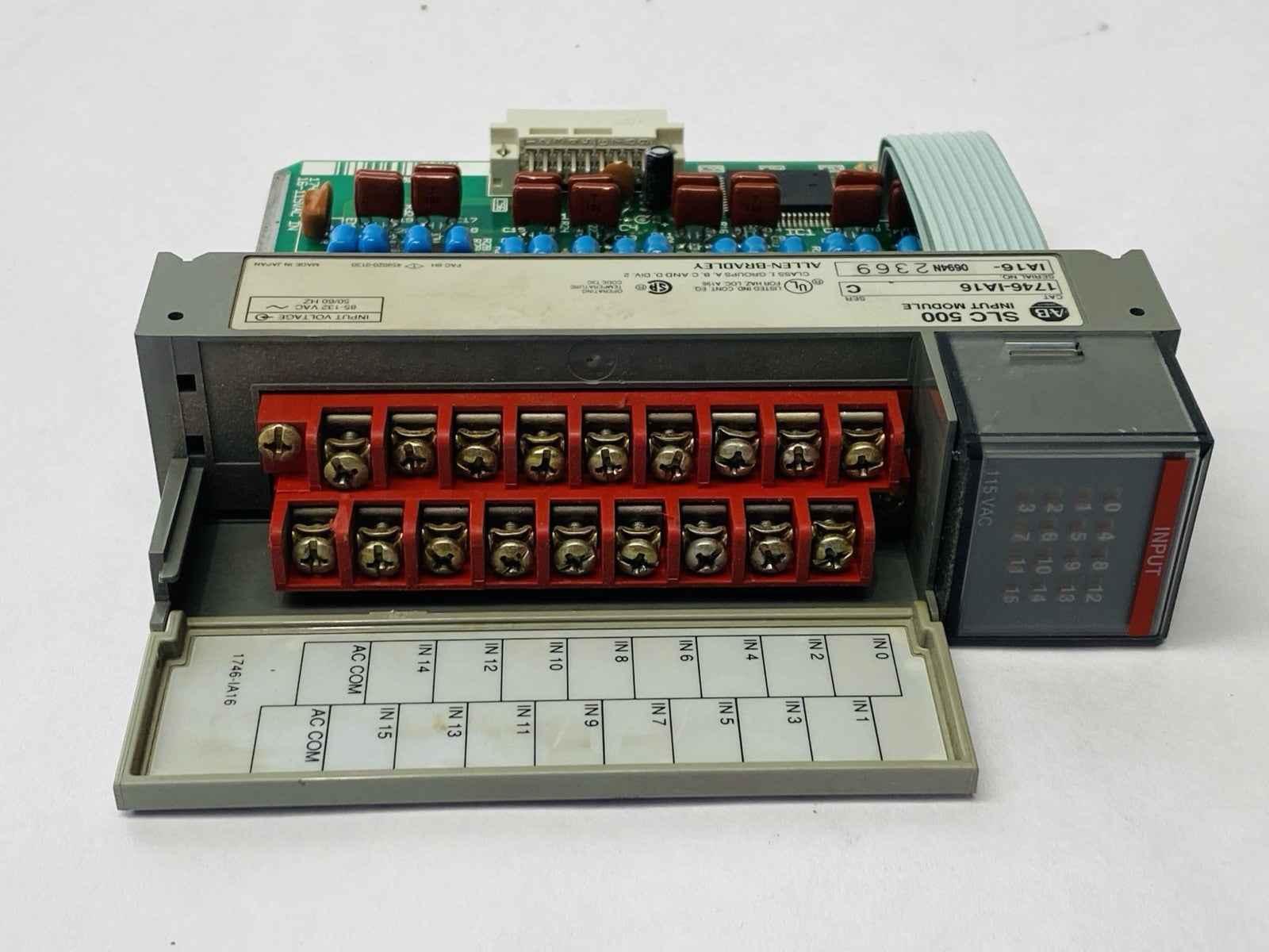 Allen Bradley 1746-IA16 Ser C PLC Input Module SLC 500 - Maverick Industrial Sales