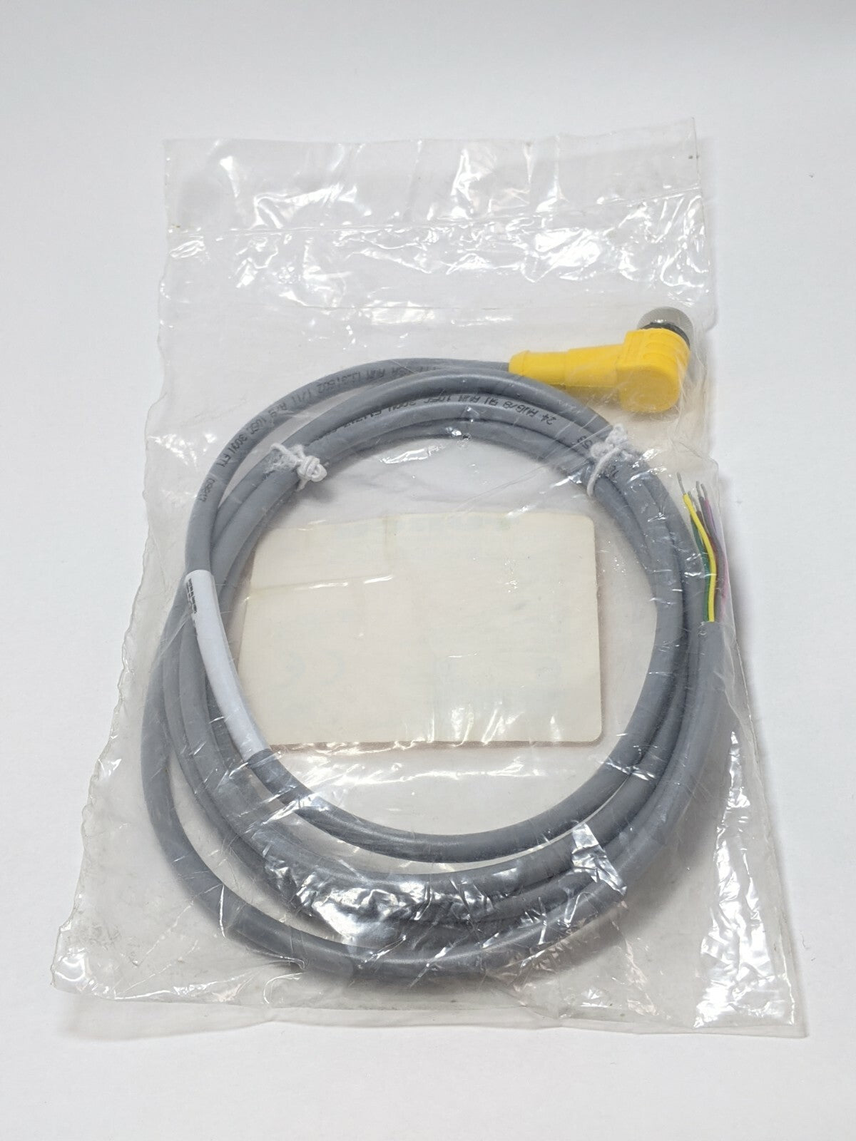 Turck WKC 8T-2 Eurofast Right Angle M12 Female Cordset 8 Conductor U5306-0 - Maverick Industrial Sales