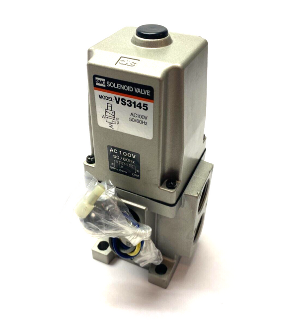 SMC VS3145 Solenoid Valve 3-Port AC100V 50/60Hz - Maverick Industrial Sales