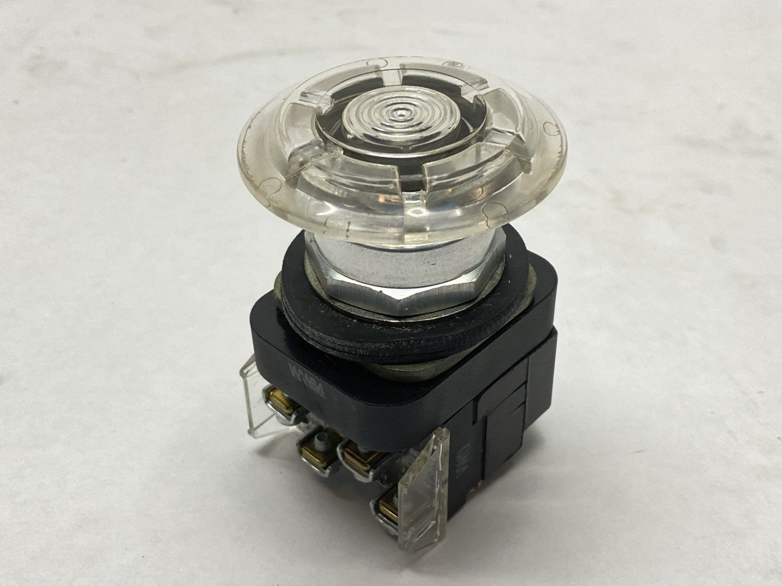 Allen Bradley 800T-FXMP16A7 Ser T Push-Pull Mushroom Button Clear 30mm 120V - Maverick Industrial Sales