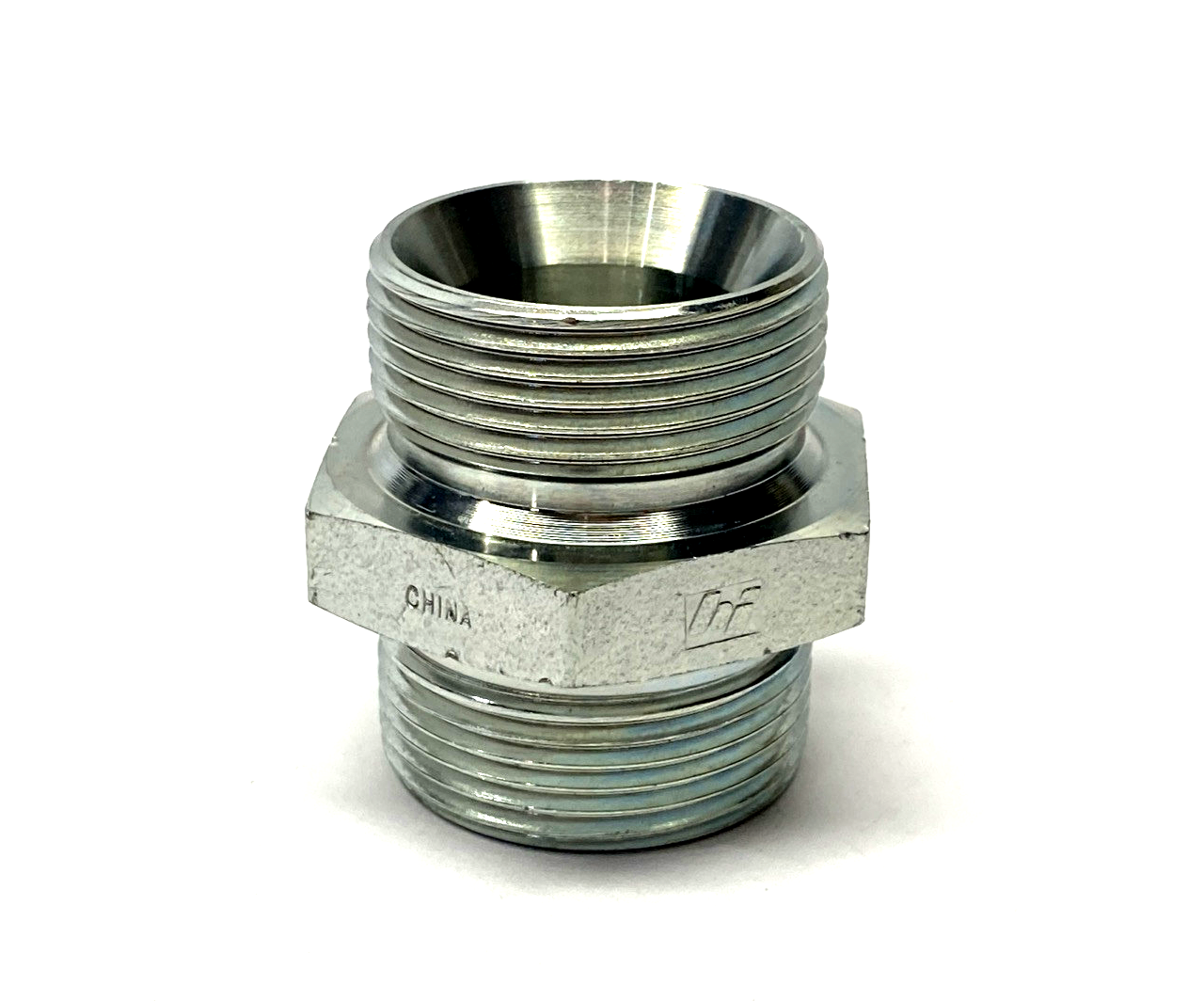 Brennan Inc. 9022-20-20 Male BSPP Nipple Adapter 1-1/4" x 1-1/4" - Maverick Industrial Sales