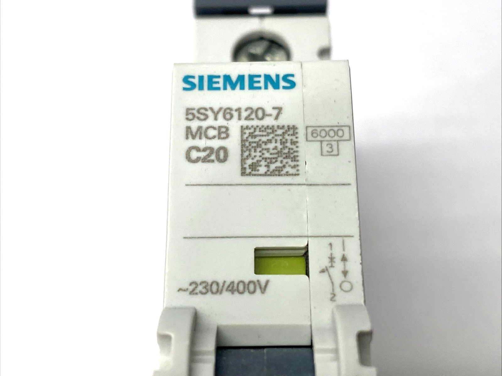 Siemens 5SY6120-7 Miniature Circuit Breaker 1-Pole 230/400V 20A - Maverick Industrial Sales