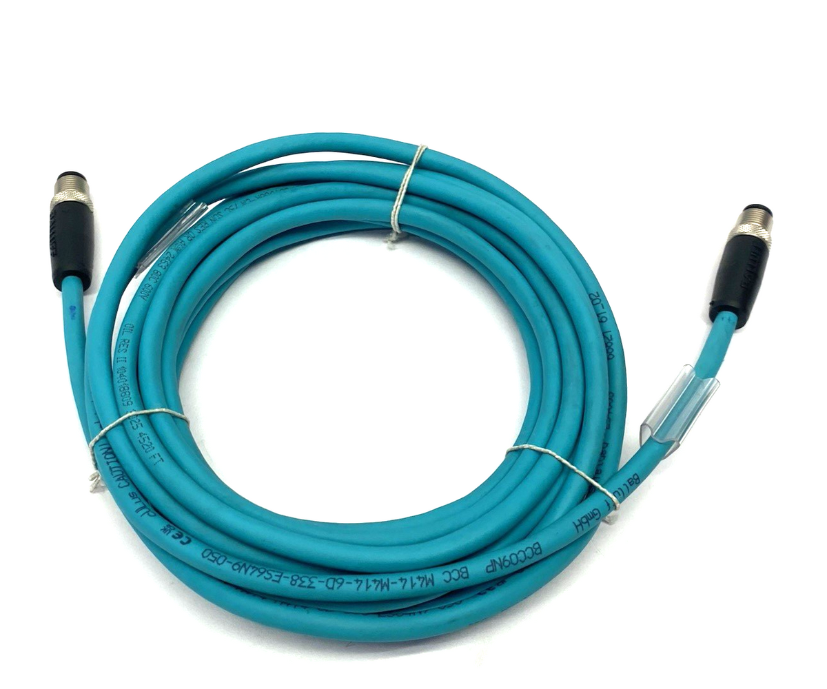 Balluff BCC09NP Ethernet/Profinet Cable D-Coded, BCC M414-M414-6D-338-ES64N9-050 - Maverick Industrial Sales