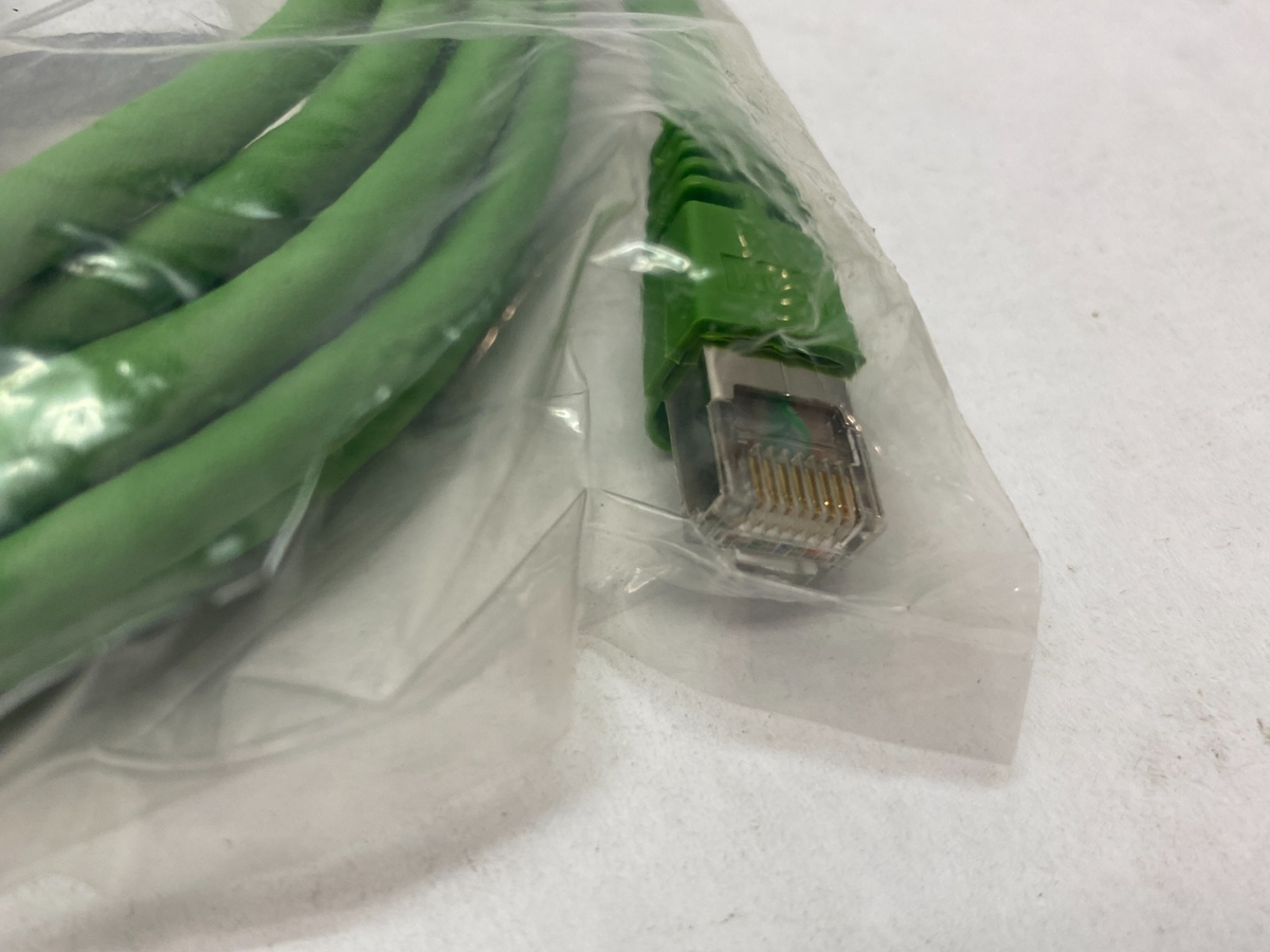 ZK1090-9191-0050, 052940 | Beckhoff ZK1090-9191-0050 Ethernet/EtherCAT Patch Cable 2 x RJ45 5m 052940 - New - Maverick Industrial Sales