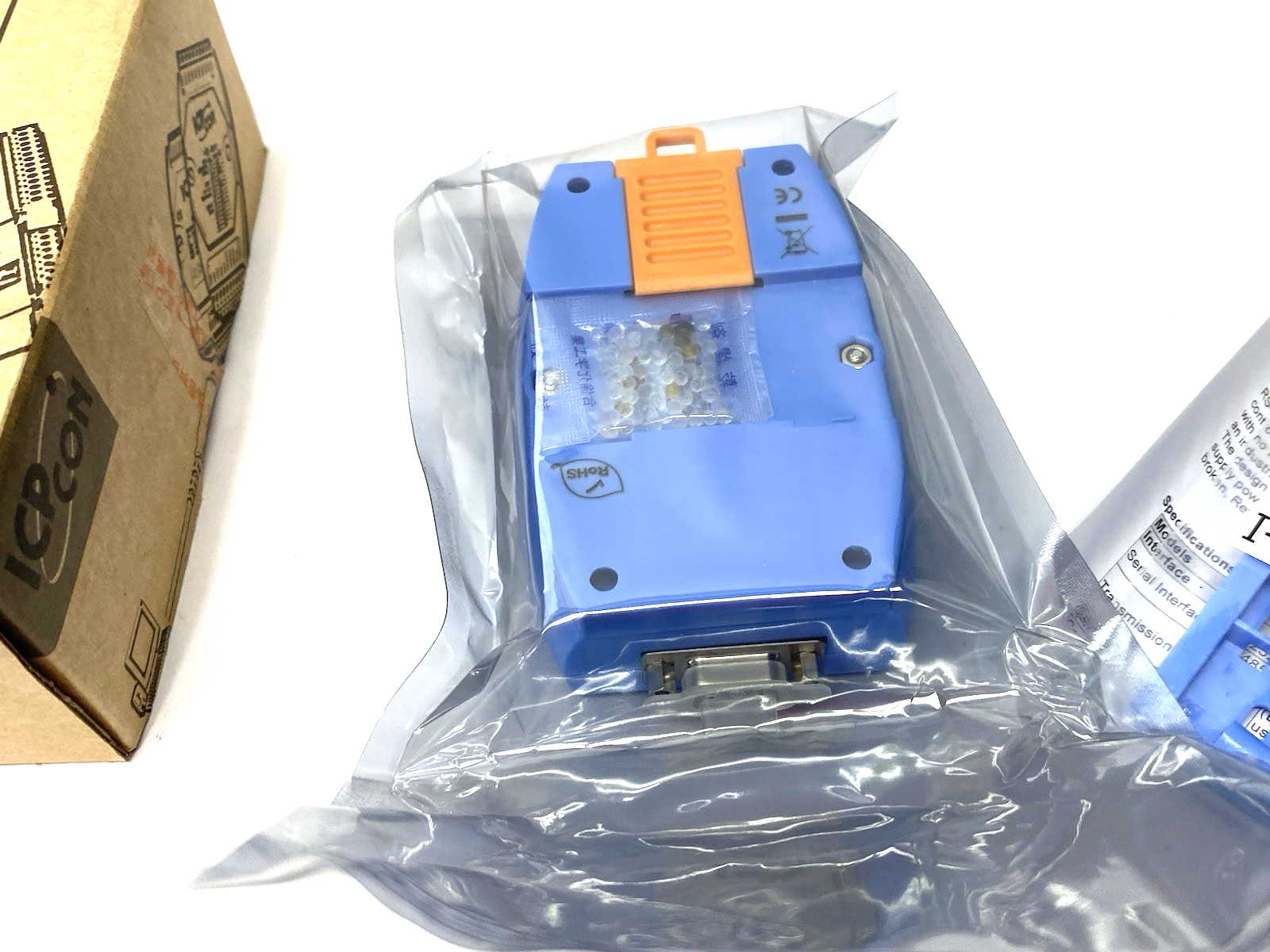 ICP Con I-7520 CR Isolation Converter Module RS-232 to RS-485 Self Tuning - Maverick Industrial Sales