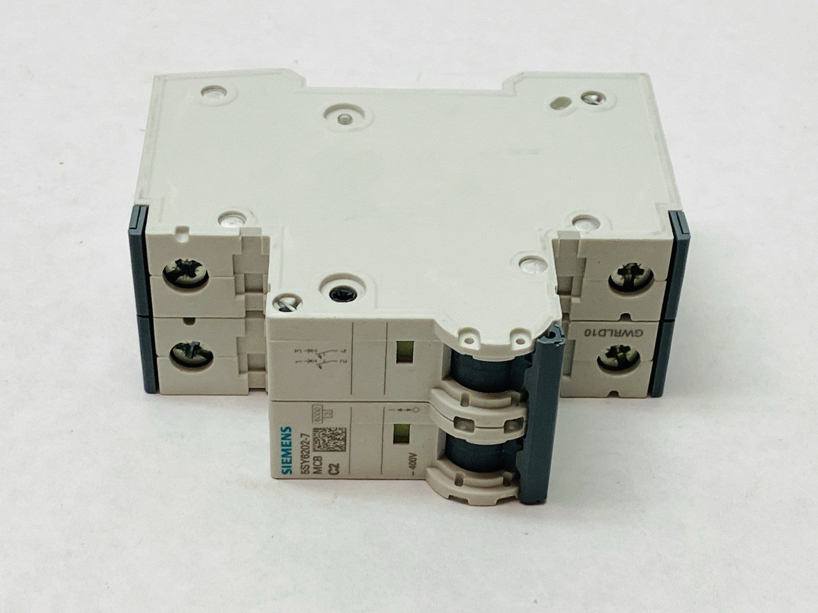 Siemens 5SY6202-7 Miniature Circuit Breaker 2-Pole 2A 400V - Maverick Industrial Sales