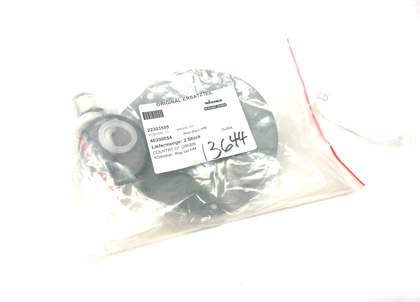 Wagner Reinhardt-Technik 40300054 Rep Set Kit HM - Maverick Industrial Sales