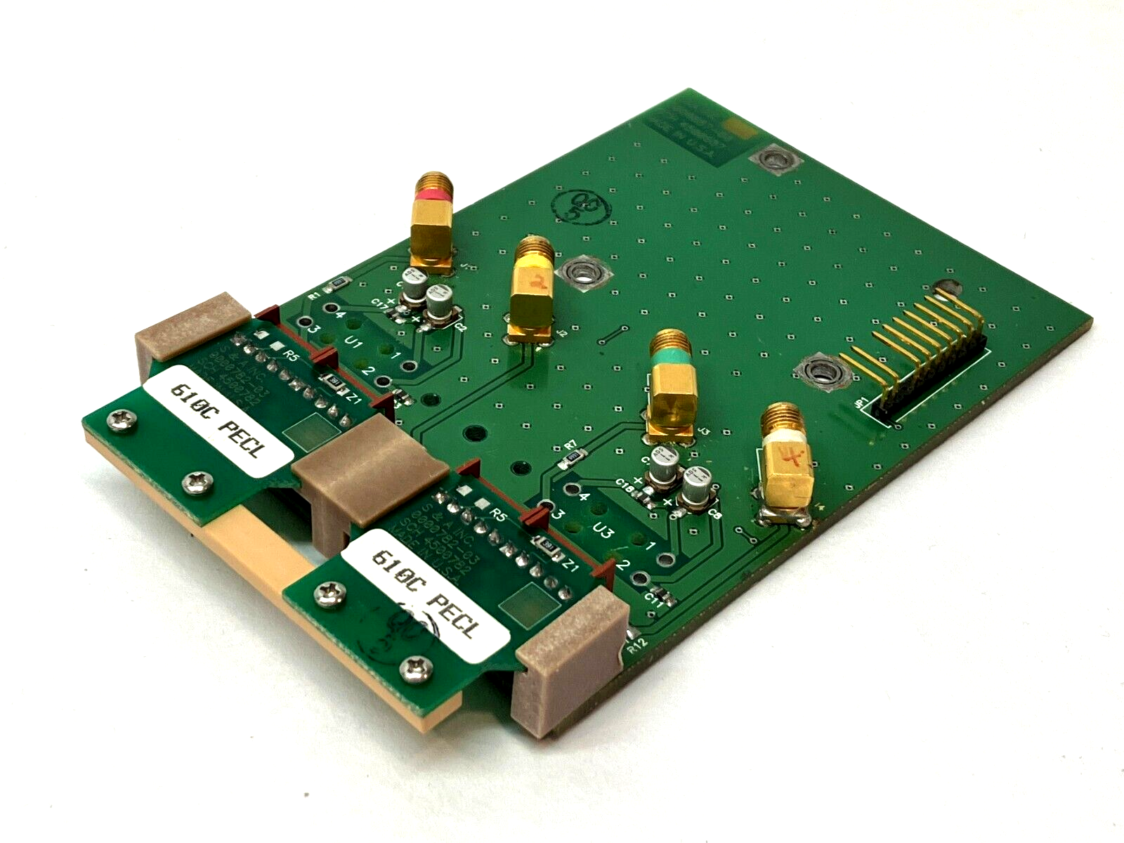 Saunders & Associates 0000887-00 Circuit Board 45000887 w/ 610C PECL - Maverick Industrial Sales