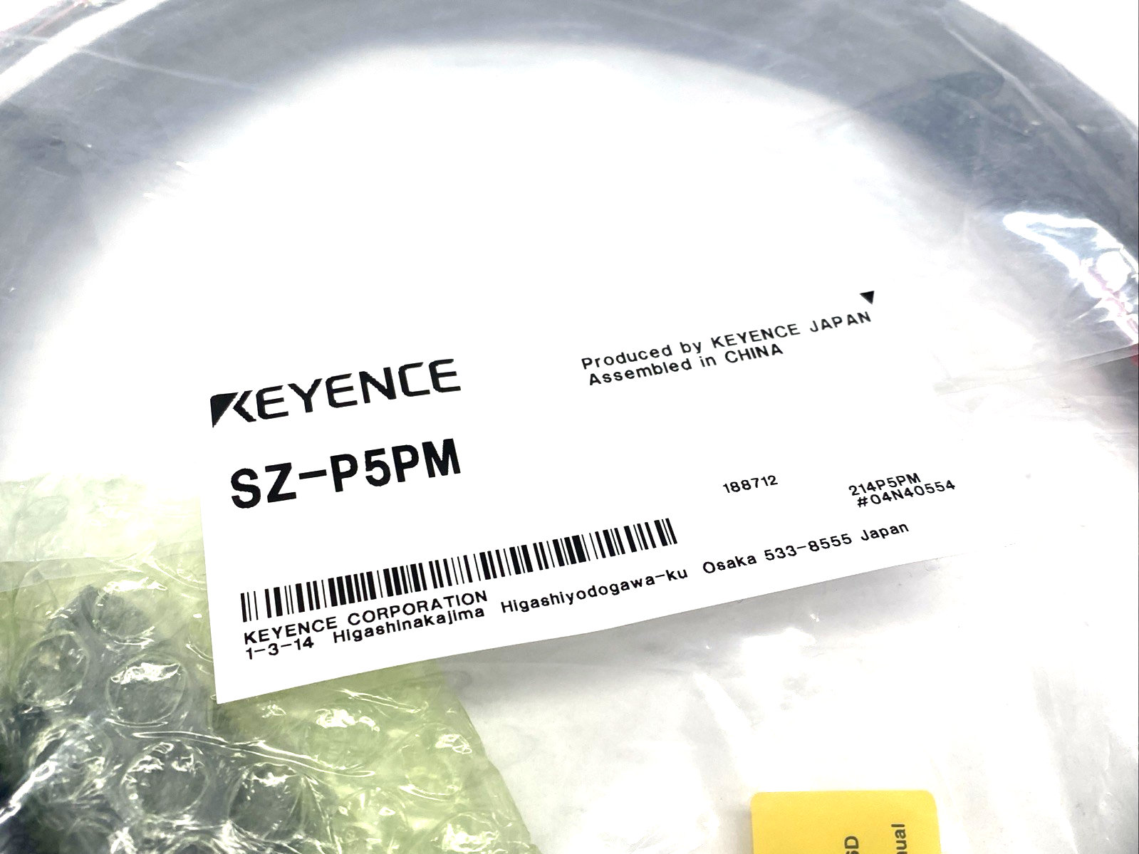 Keyence SZ-P5PM Output Cable, 5m - Maverick Industrial Sales