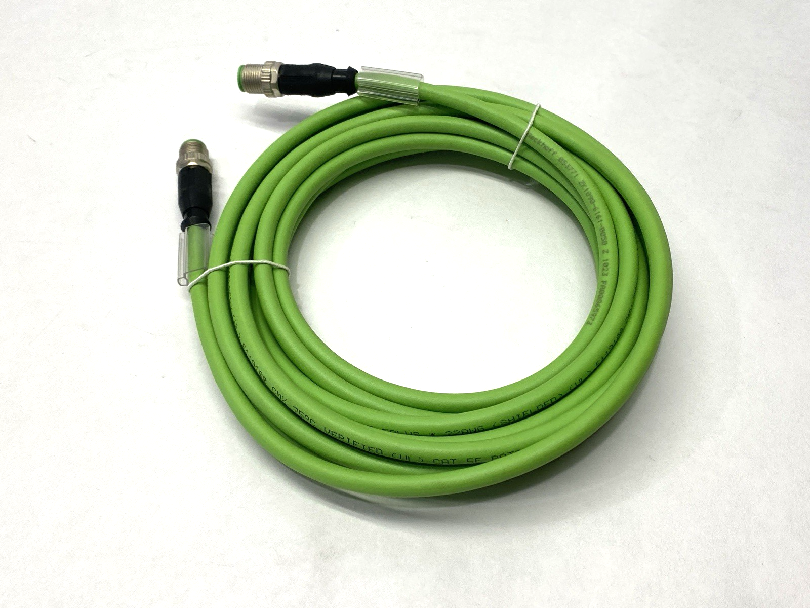 Beckhoff ZK1090-3131-0100 Double-Ended EtherCAT Cordset M8 Male 10m - Maverick Industrial Sales