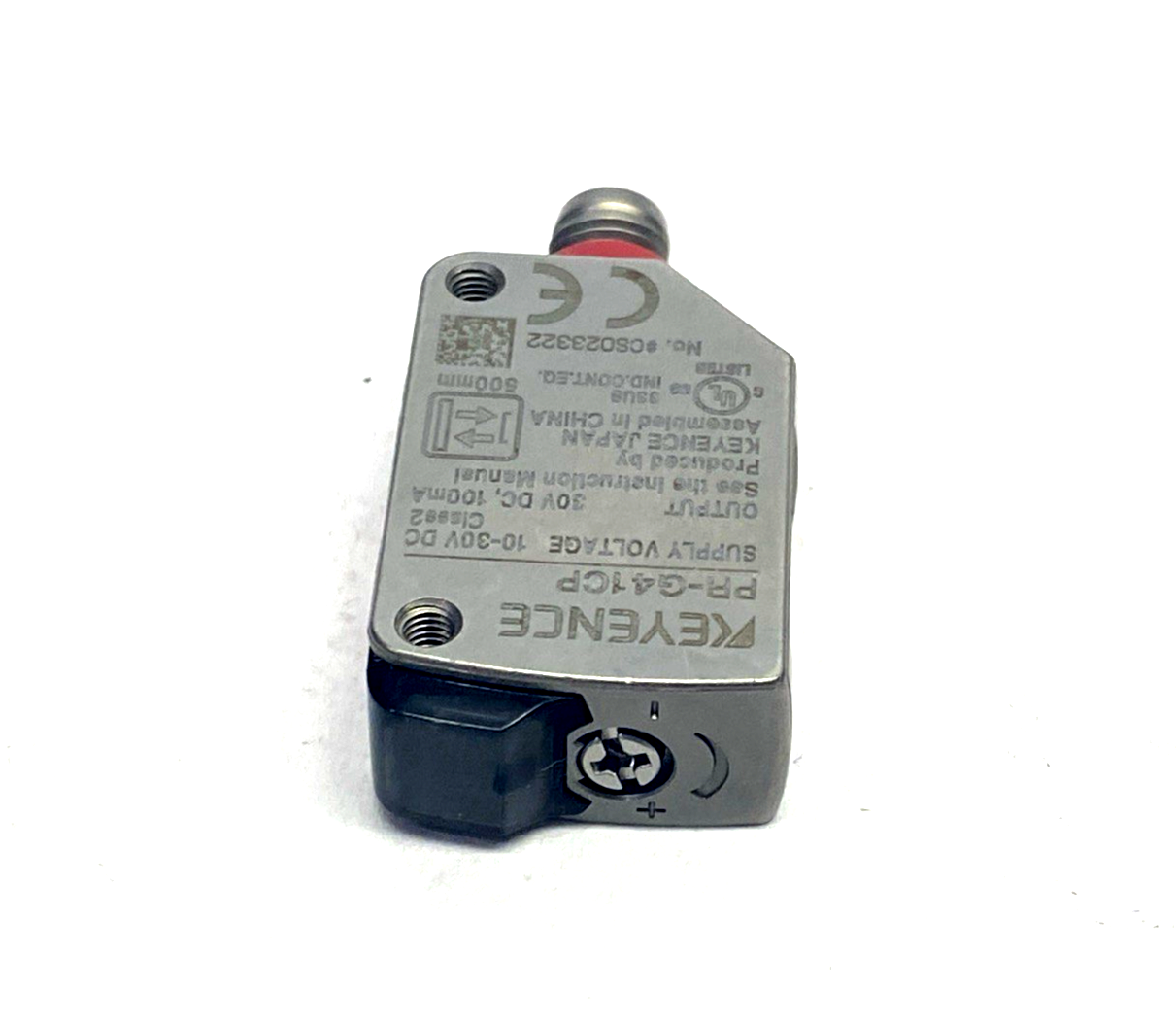 PR-G41CP | Keyence Rectangular Diffuse Reflective Photoelectric Sensor - Used - Maverick Industrial Sales