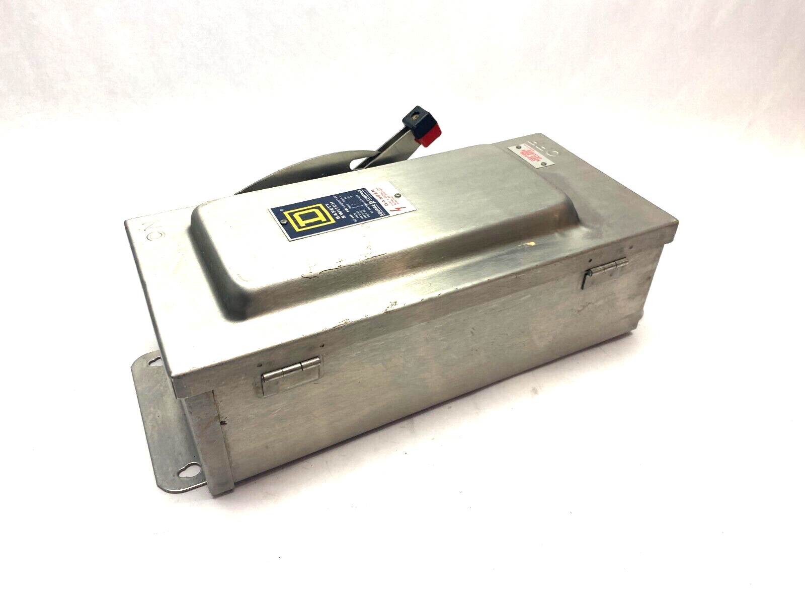 Square D HU362DS-EI Stainless Steel Heavy Duty Safety Switch Series E1 600V 60A - Maverick Industrial Sales