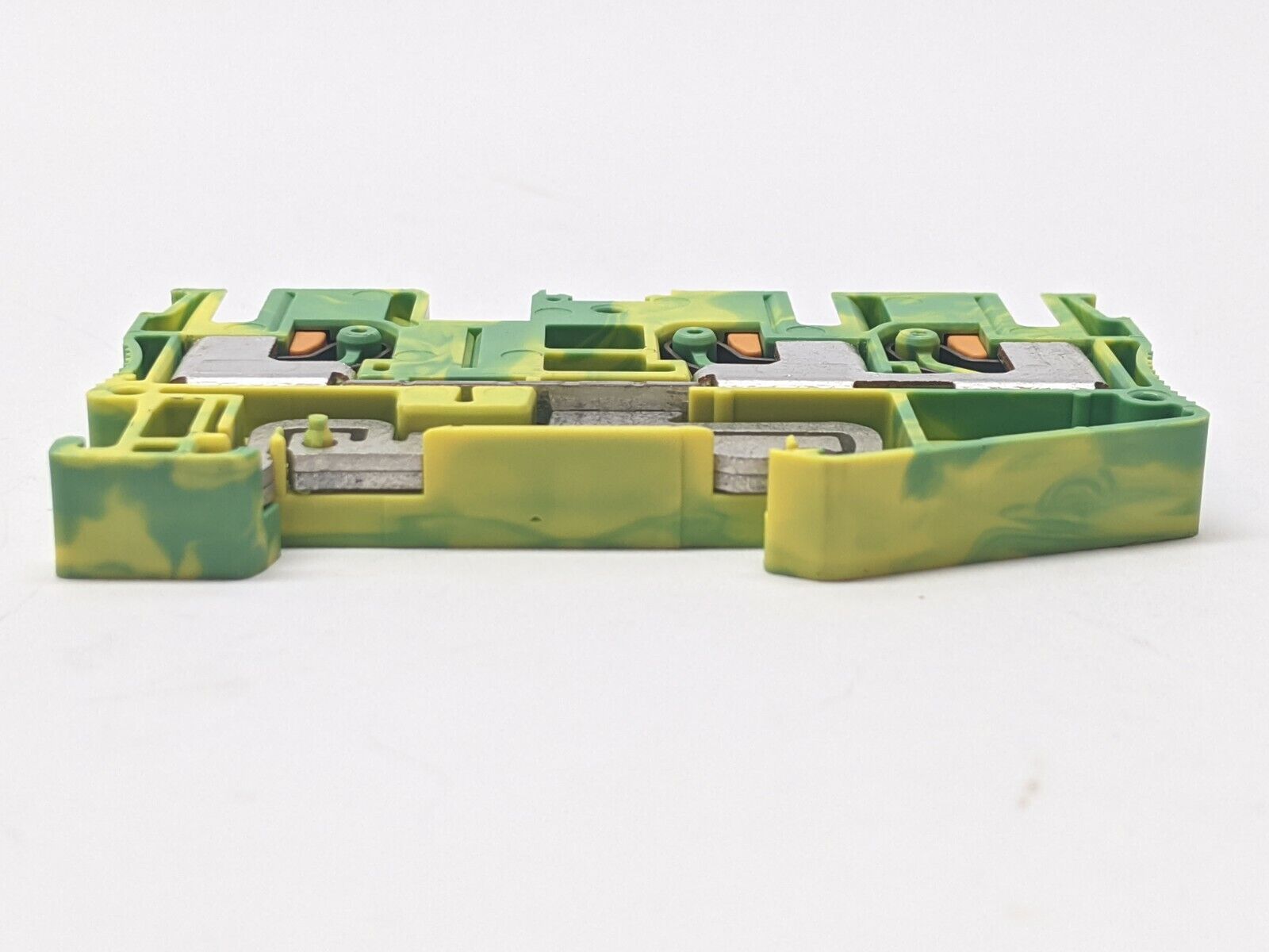 Phoenix Contact Typ PT 6-TWIN-PE Terminal Block Green Yellow LOT OF 4 - Maverick Industrial Sales