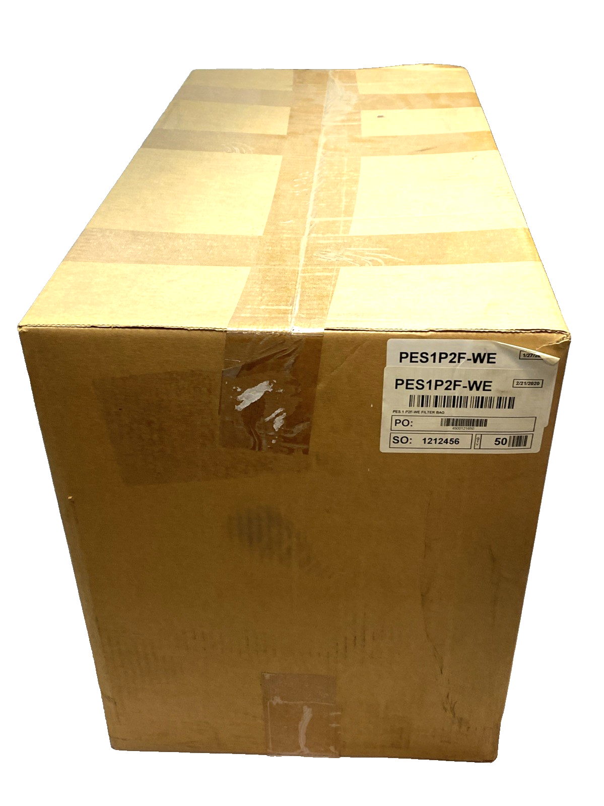AJR PES1P2F-WE Filter Bag 1 Micron Polyester Size 2 F Flange Welded BOX OF 50 - Maverick Industrial Sales