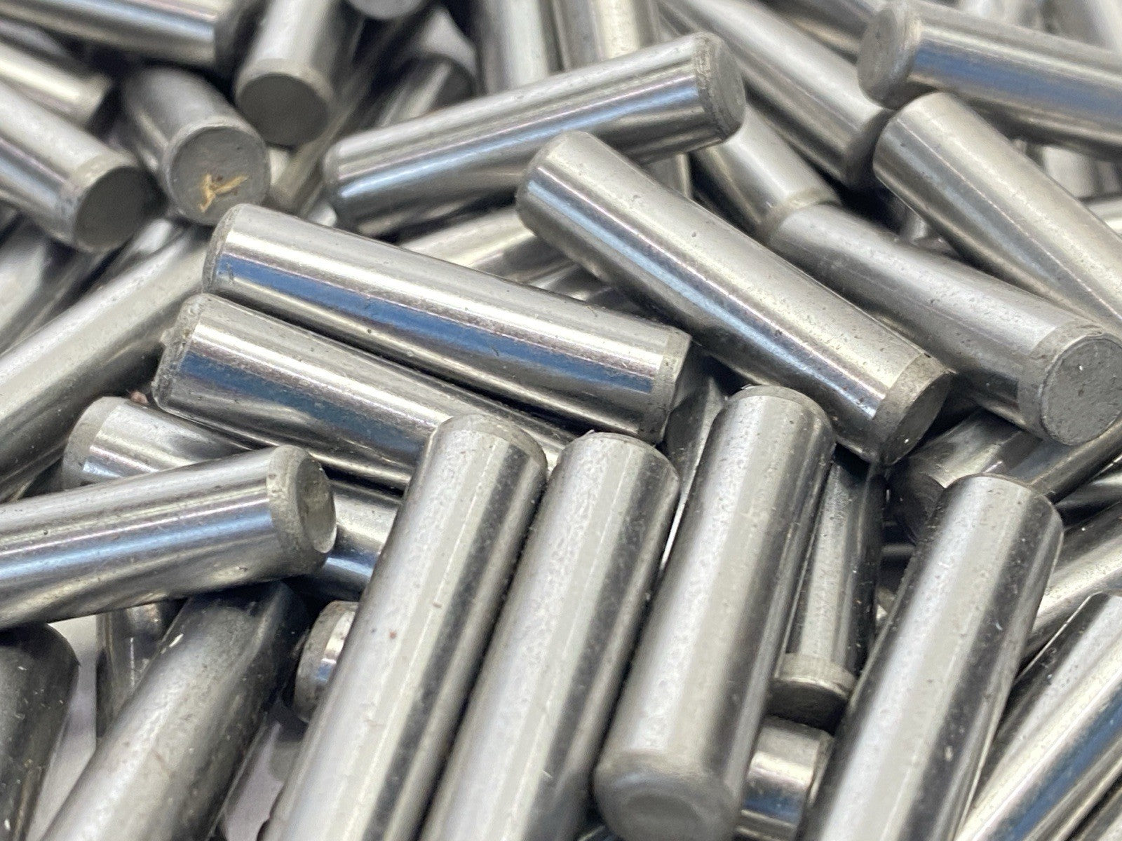 MSC34888 Dowel Pin 1/4" Diameter 1" Length SS Grade 8 LOT OF 106 - Maverick Industrial Sales