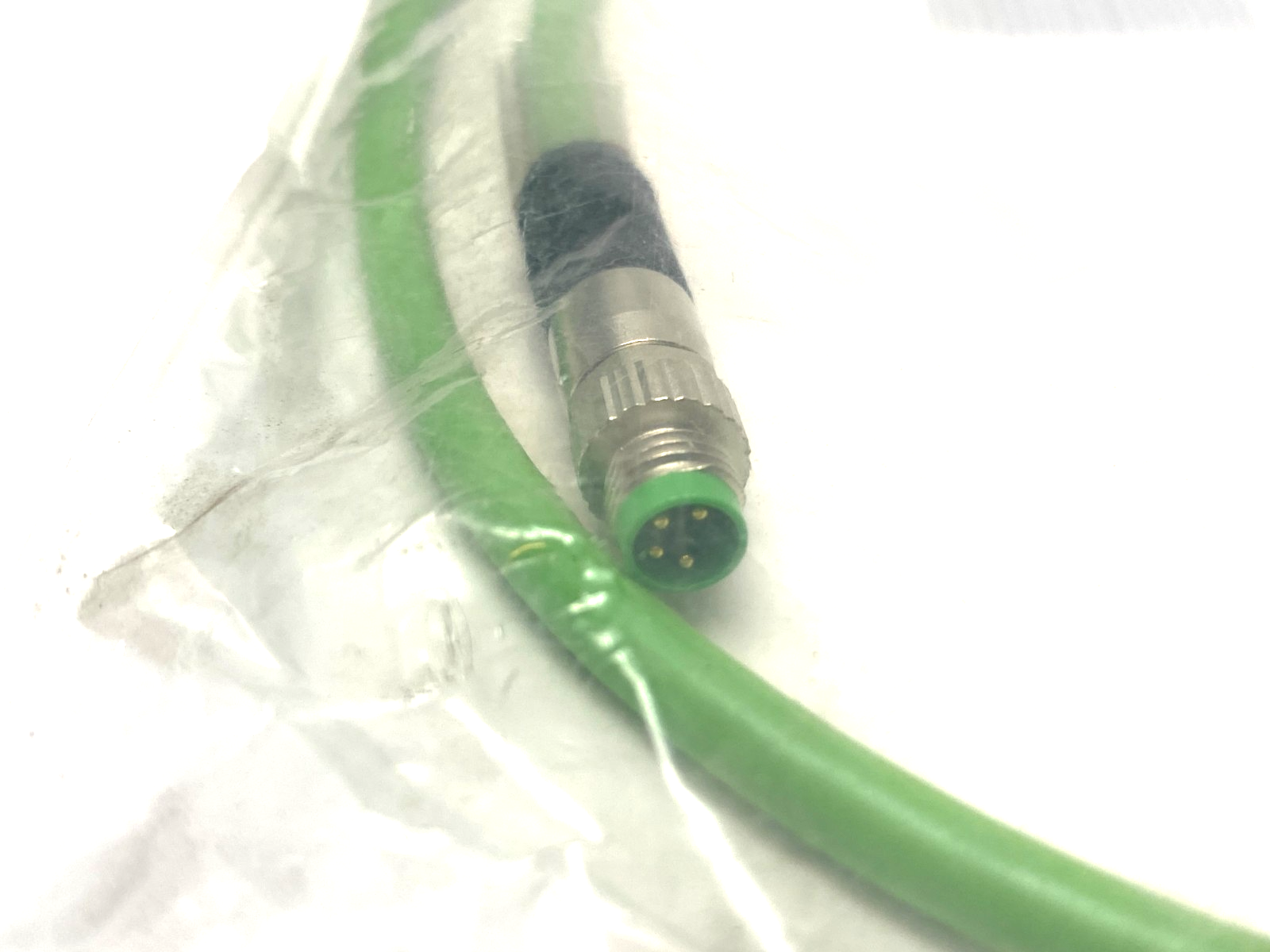 Beckhoff ZK1090-3132-0010 Double Ended EtherCAT Power Cable M8 4-Pin 1m 096672 - Maverick Industrial Sales
