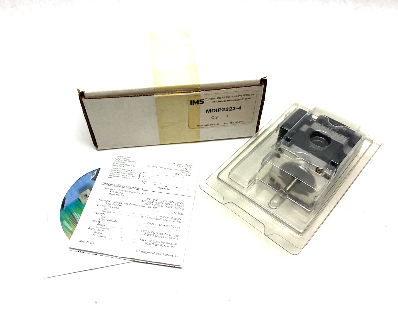 IMS Intelligent Motion Systems MDIP2222-4 MDrive23 Step Motor - Maverick Industrial Sales