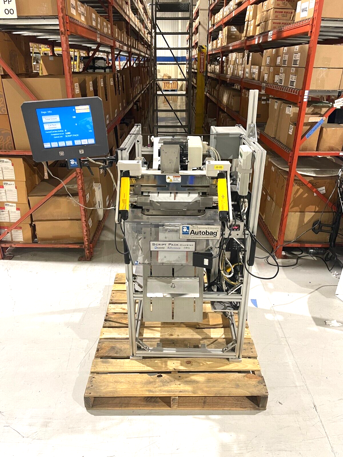 Autobag AB 180 OneStep Automated Packaging Bagging System, Script Pack Bagger - Maverick Industrial Sales
