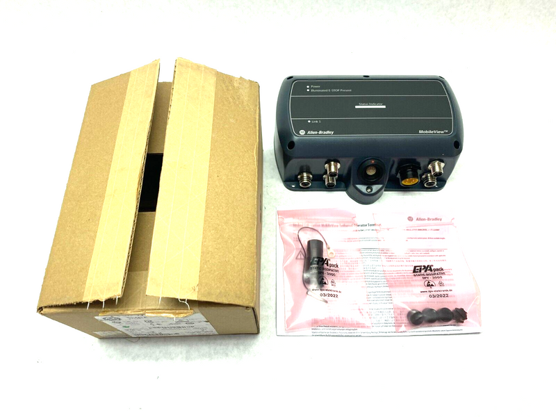 Allen Bradley 2711T-JBIP65DM1 Ser. A MobileView IP65 Junction Box - Maverick Industrial Sales