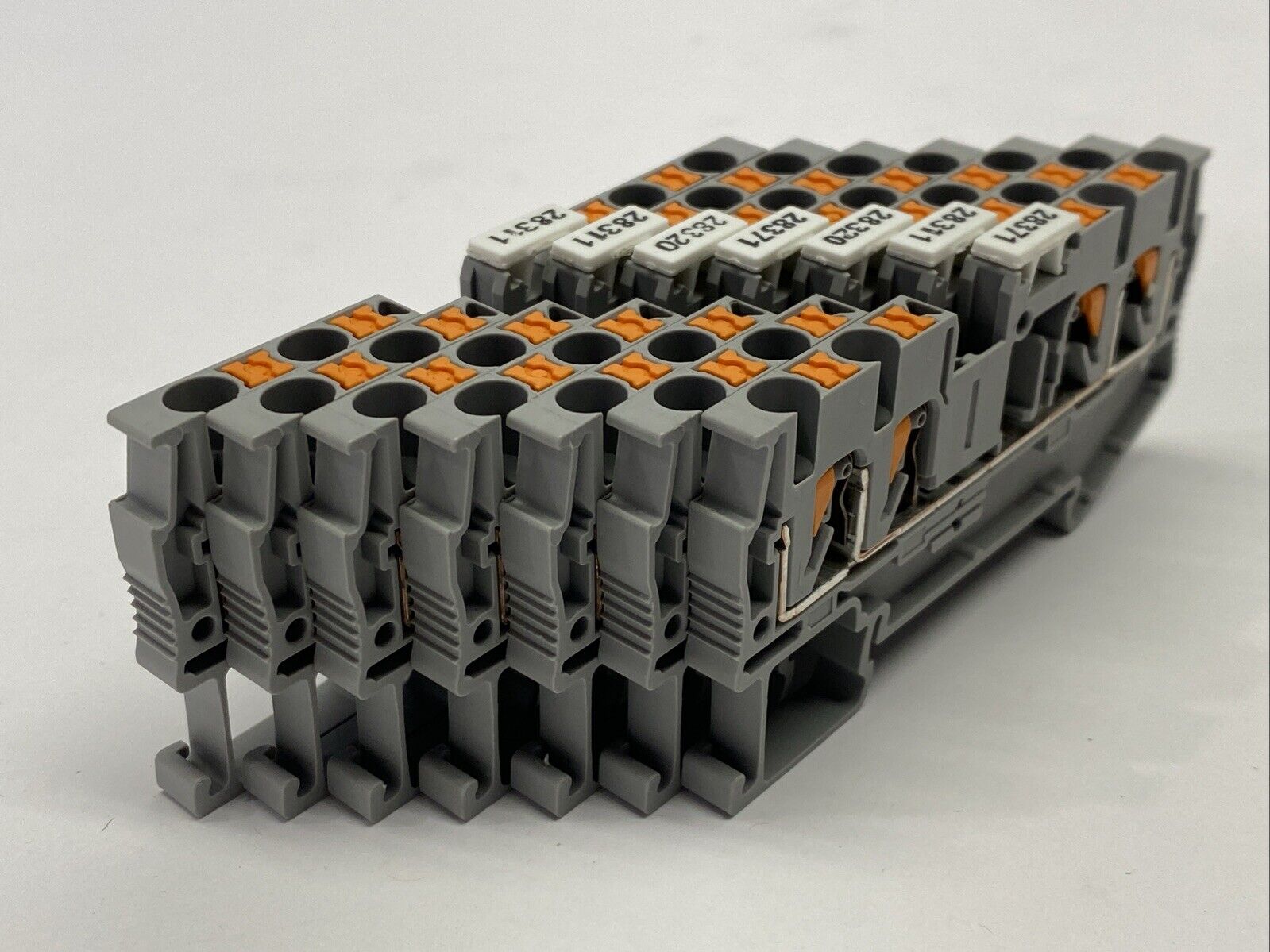 Phoenix Contact PT 2,5-QUATTRO Feed-Through Terminal Block Gray 3209578 LOT OF 7 - Used - Maverick Industrial Sales