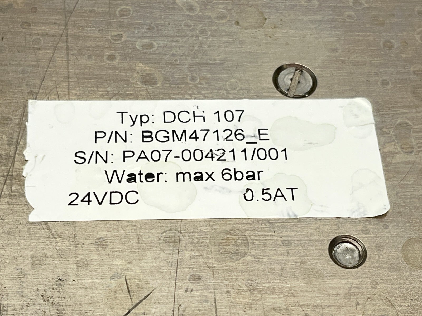 Balzers BGM47126 DCH 107 DC-Chopper - Maverick Industrial Sales