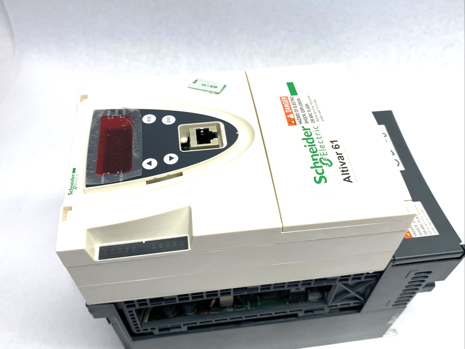 ATV61HU15N4 | Schneider Electric Telemecanique Altivar 61 VFD 1.5kW 2HP 3-Phases - Used - Maverick Industrial Sales