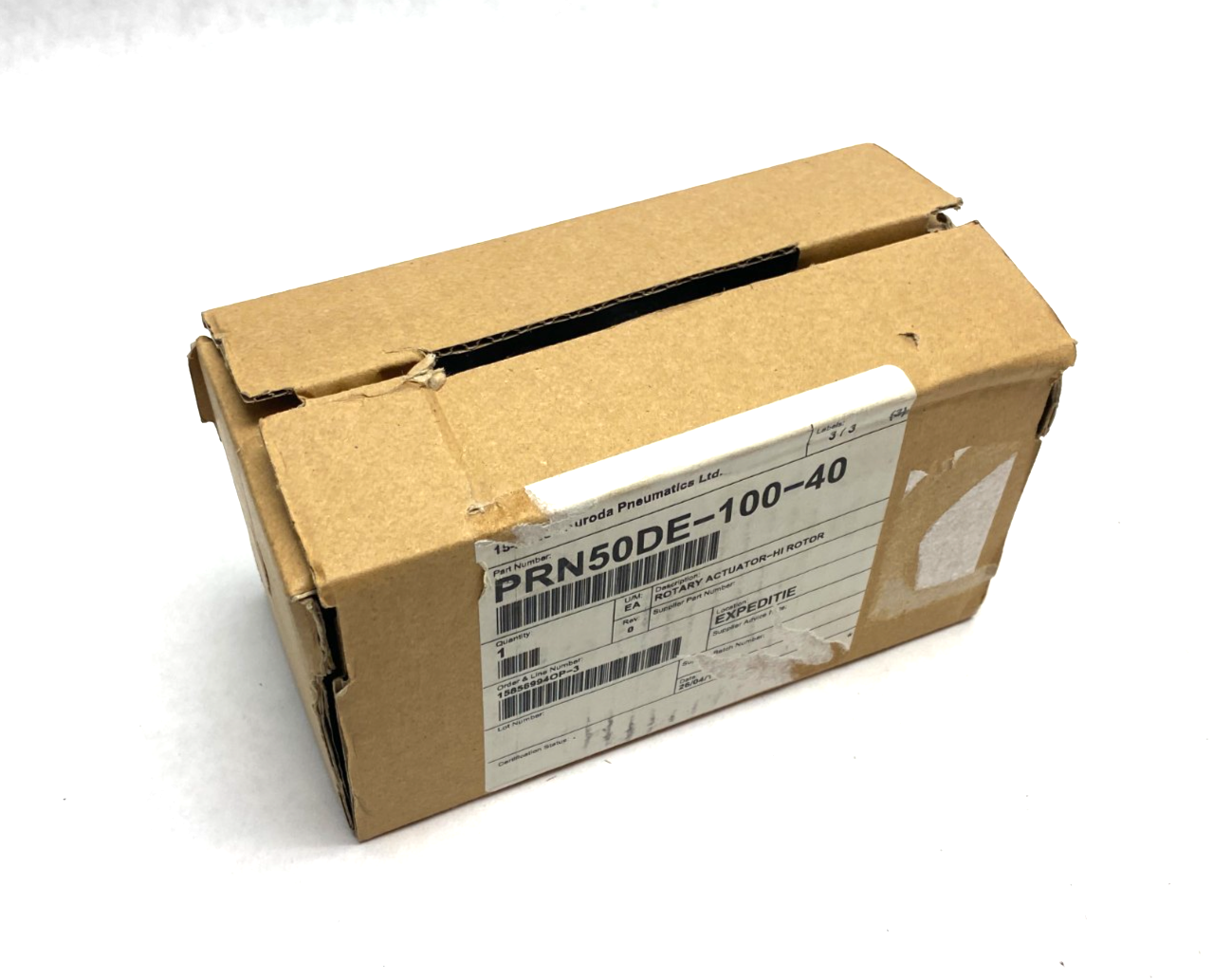 Parker PRN50DE-100-40 Compact Vane-Type Pneumatic Rotary Actuator - Maverick Industrial Sales