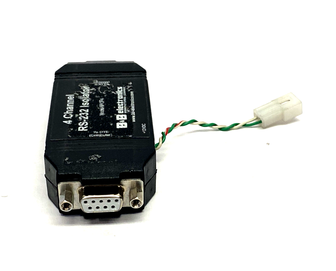 9POP4 | B&B Electronics 4-Channel RS-232 Isolator 9-Pin DB9 Male To Female - Used - Maverick Industrial Sales