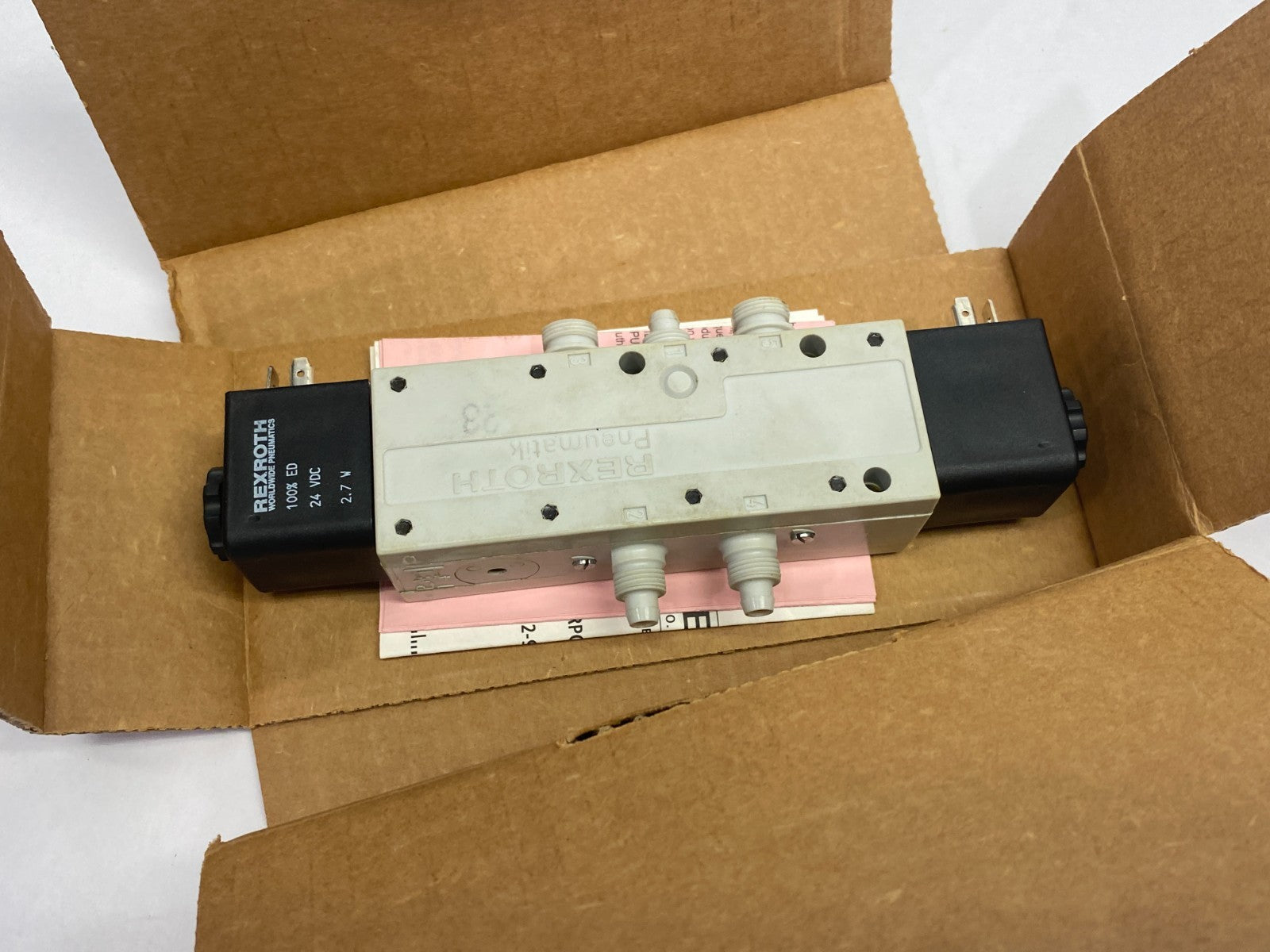 Bosch Rexroth R432016674 Double Solenoid Valve 5/3 - Maverick Industrial Sales