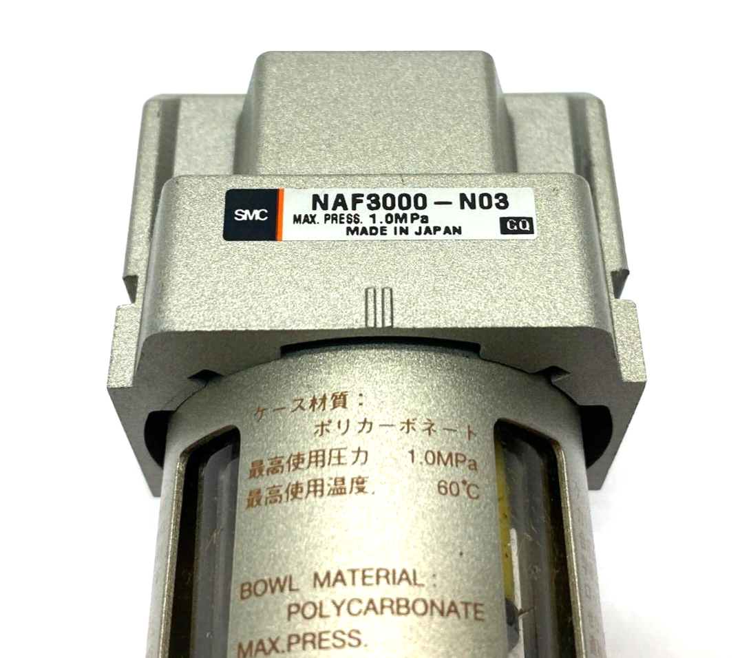 SMC NAF3000-N03 Modular Filter Regulator 1.0MPa Max Press 3/8" NPT - Maverick Industrial Sales