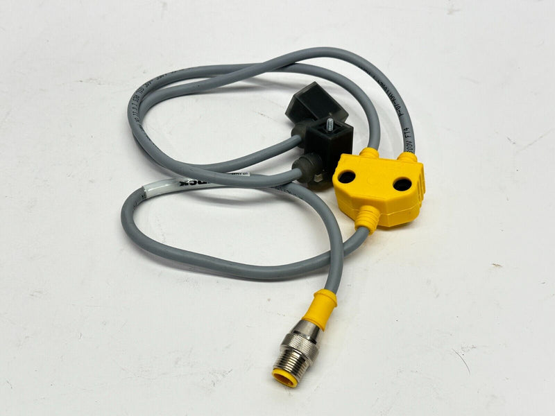 Turck VB2-RS 4.5T-0.3/2TC9S 2-A2081-0.3/0.3/S810 M12 To Valve Cordset U2-22685 - Maverick Industrial Sales