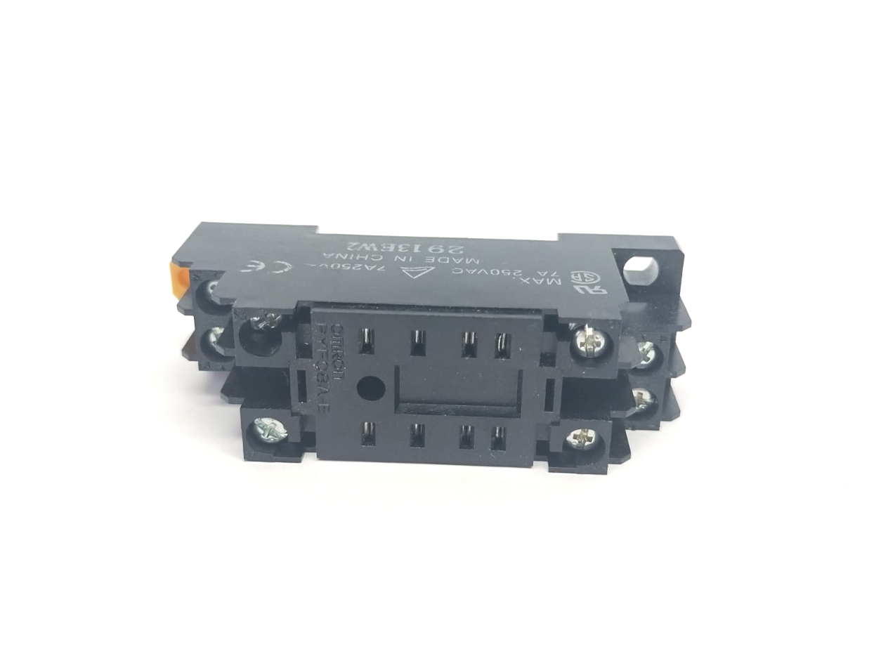 Omron PYF08A-E Relay Socket, 8-Position Plug-In Relay Base 250VAC 7A LOT OF 5 - Maverick Industrial Sales